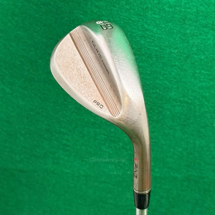 Ping Glide Forged Pro Raw Red Dot 60-S10 60° Lob Wedge C-Taper 125 Steel Stiff+