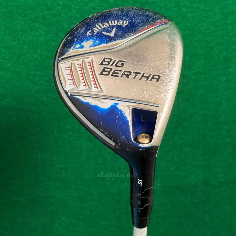 Callaway Big Bertha 2014 15° Fairway 3 Wood Fubuki Z 65-R Graphite Regular