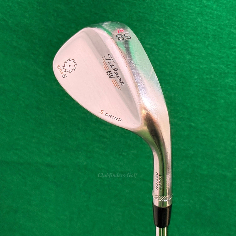 Titleist Vokey SM5 Chrome 58-7S 58° Lob Wedge Vokey Design Steel Wedge Flex