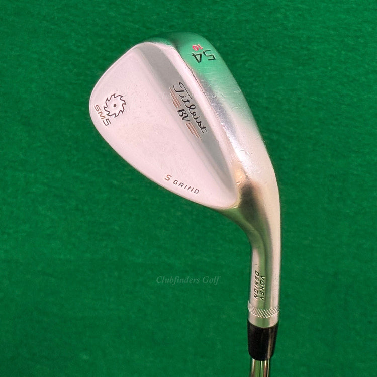 Titleist Vokey SM5 Chrome 54-10S 54° Sand Wedge Vokey Design Steel Wedge Flex