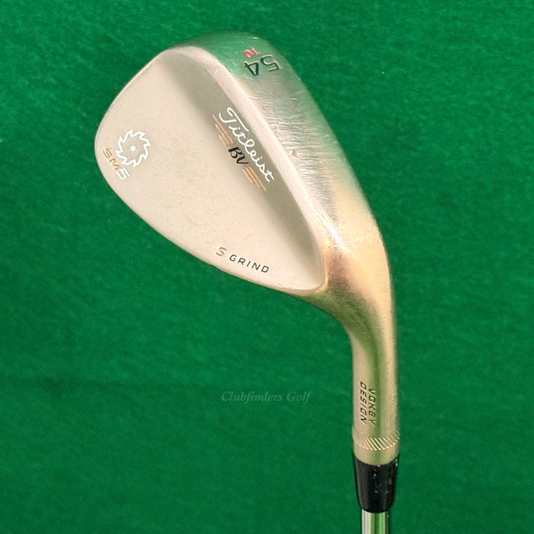 Titleist Vokey SM5 Gold Nickel S Grind 54-10 54° Sand Wedge Vokey Steel Wedge