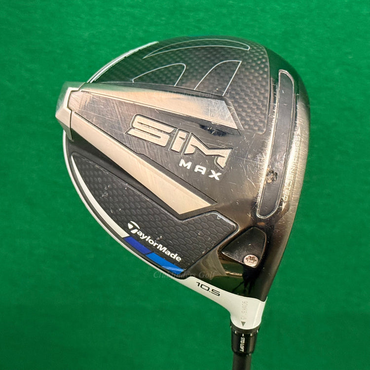 TaylorMade SIM Max 10.5° Driver Mitsubishi Chemical REAX Blue 50 Regular