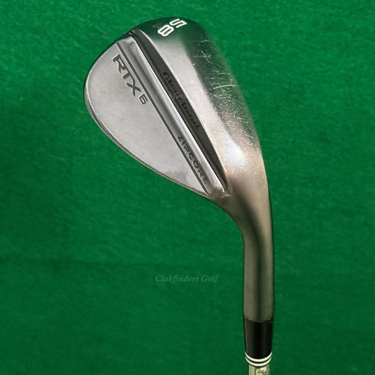 Cleveland RTX6 Zipcore Mid Black 58-10 58° Lob Wedge DG Spinner TI Wedge Flex