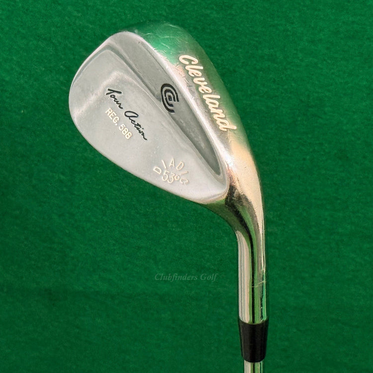 Cleveland Tour Action REG 588 Diadic Chrome 53° Gap Wedge Stepped Wedge Flex