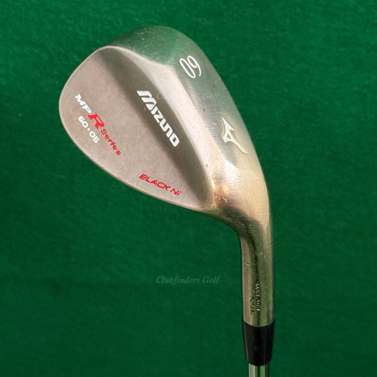 Mizuno MP R Series Black Ni 60-5 60° Lob Wedge Dynamic Gold Steel Wedge Flex