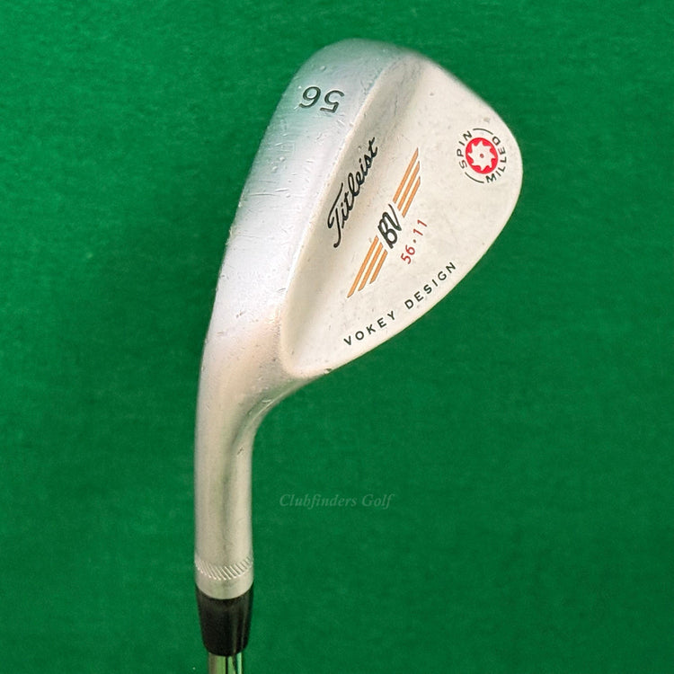 LH Titleist Vokey Spin Milled 2009 56-11 56° Sand Wedge Vokey Design Wedge Flex