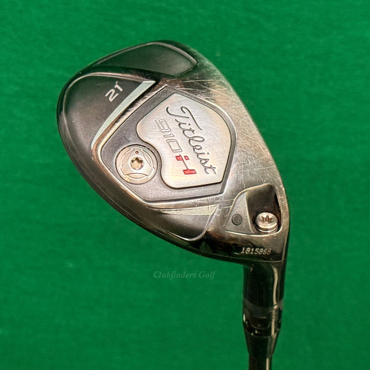 Titleist 910H 21° Hybrid Mitsubishi Diamana 'ahin 90HYB-S Graphite Stiff
