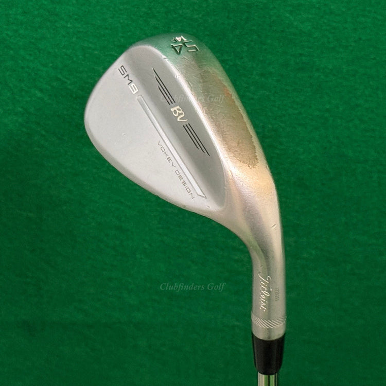 Titleist Vokey SM9 Tour Chrome 54-14F 54° Sand Wedge Stepped Steel Wedge Flex