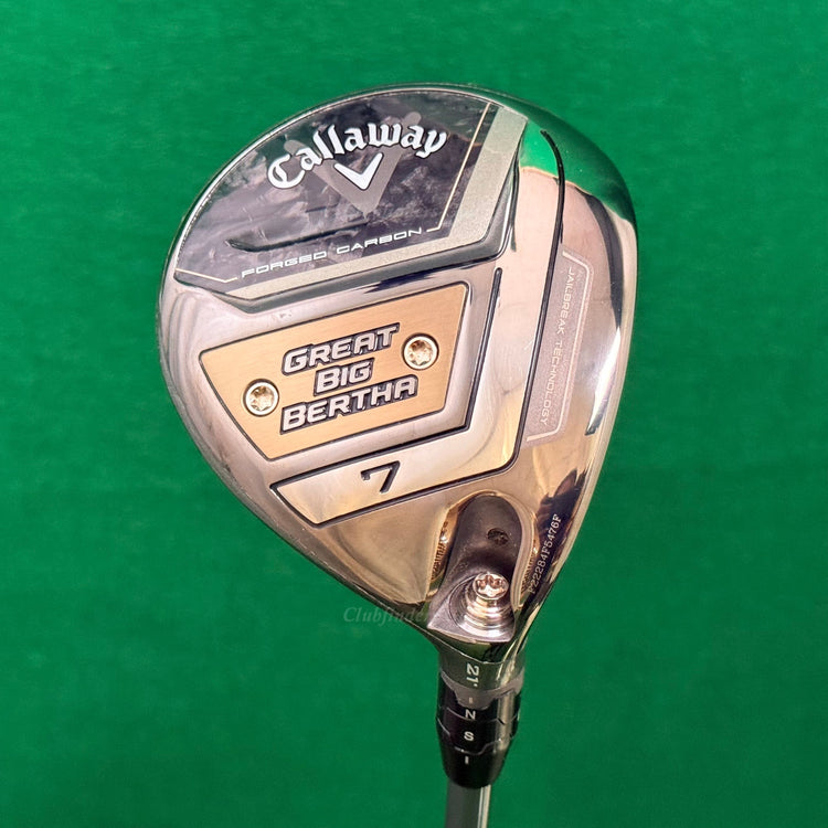 Callaway 2023 Great Big Bertha 21° Fairway Wood 7 Project X HZRDUS 70g 6.0 Stiff