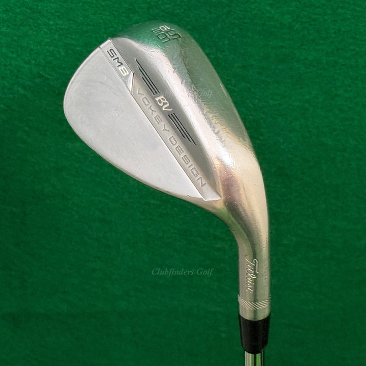 Titleist Vokey SM8 Chrome 56-10S 56° Sand Wedge Vokey Design Steel Wedge Flex