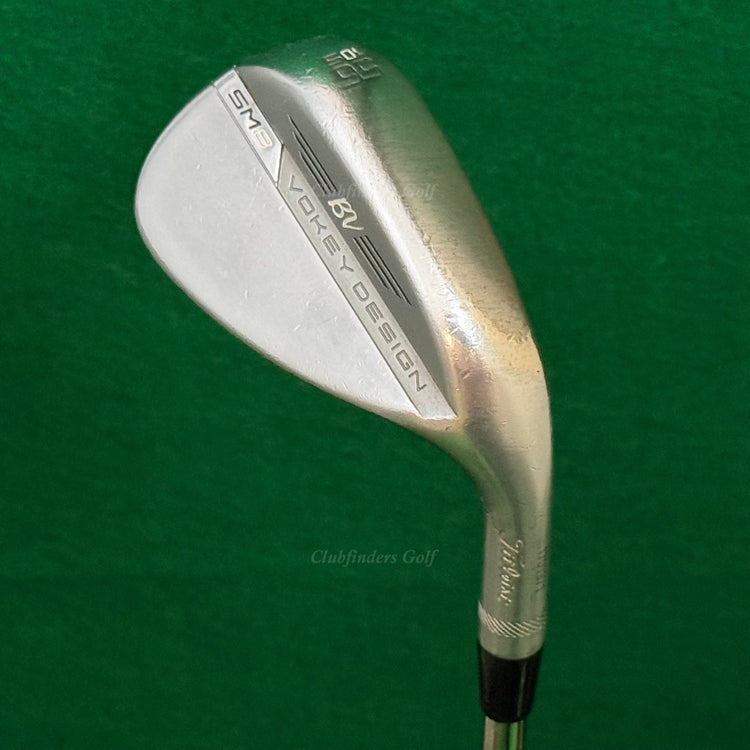 Titleist Vokey SM8 Chrome 56-10S 56° Sand Wedge Vokey Design Steel Wedge Flex