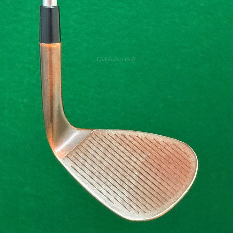 LH TaylorMade Milled Grind Hi-Toe 3 58-10 58° Lob Wedge Hi-Rev 115 Wedge Flex