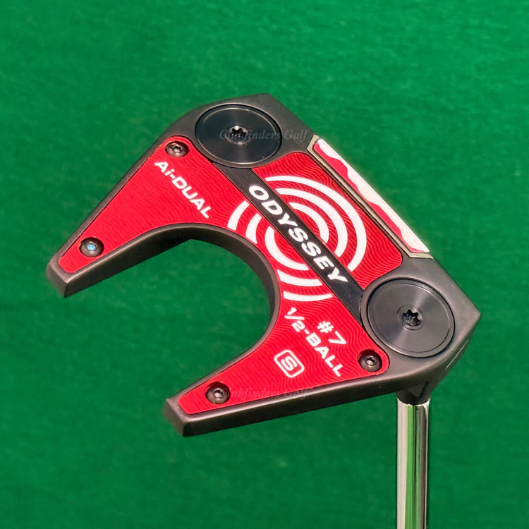 Odyssey 2026 Ai-DUAL #7 1/2-Ball S 35" Slant-Neck Mallet Putter SL90