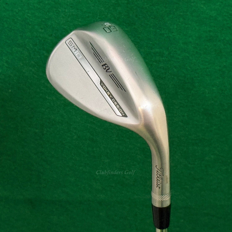 Titleist Vokey SM10 Chrome 60-10S 60° Lob Wedge Vokey Design Steel Wedge Flex