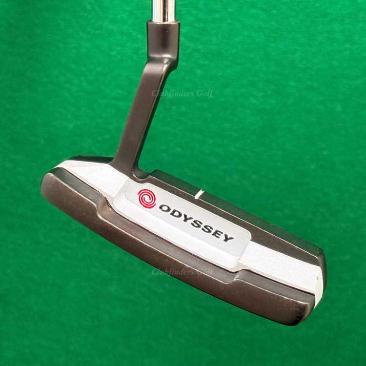 Odyssey Versa #2 Black Plumbers-Neck 34.5" Putter Golf Club w/ Super Stroke