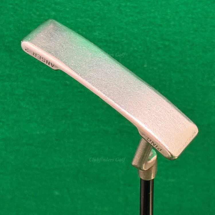 Ping Anser 2 Stainless Patented 85068 Plumbers-Neck 34" Putter w/ Super Stroke