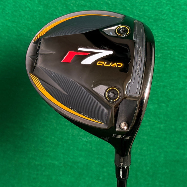 TaylorMade r7 Quad 13.5° Mini Driver Speeder HD 6-X Graphite Extra Stiff w/HC