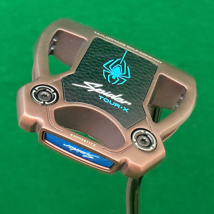 TaylorMade Spider Tour-X Torched TP DB 35" Putter KBS w/ Super Stroke & HC