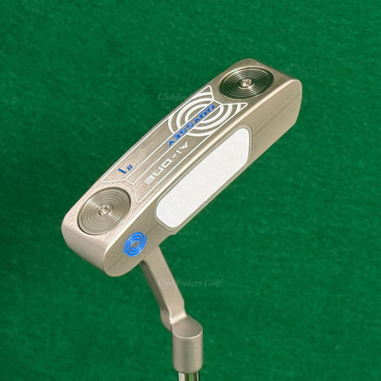 Odyssey Ai-ONE #1 Silver CH 33" Crank-Hosel Putter Odyssey Stroke Lab 90 w/HC