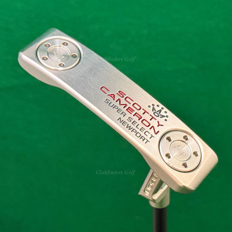 Scotty Cameron '23 Super Select Newport 33.25" Putter w/ Stability Tour Spec ONE