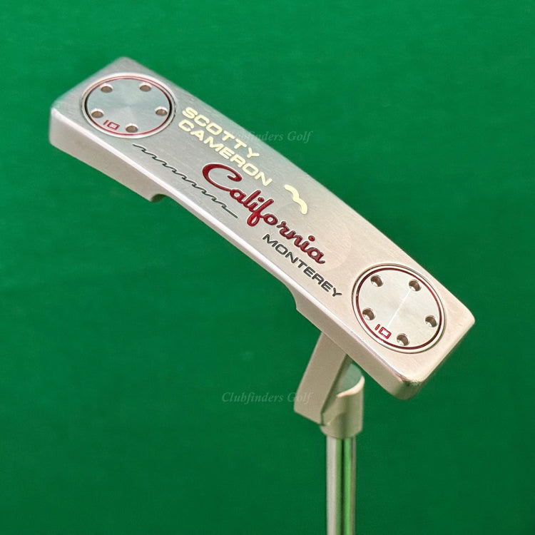 Scotty Cameron 2009 California Monterey Honey Dipped 34" Plumber's Neck Putter