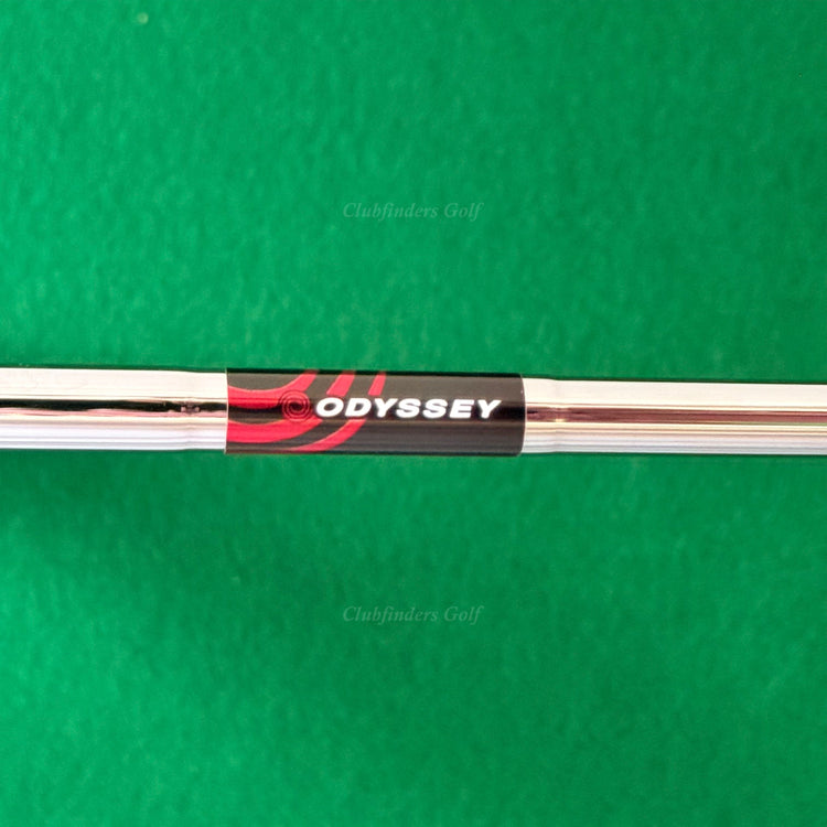 Odyssey White Ice Mini T 34.5" Double-Bend Mallet Putter w/ Super Stroke