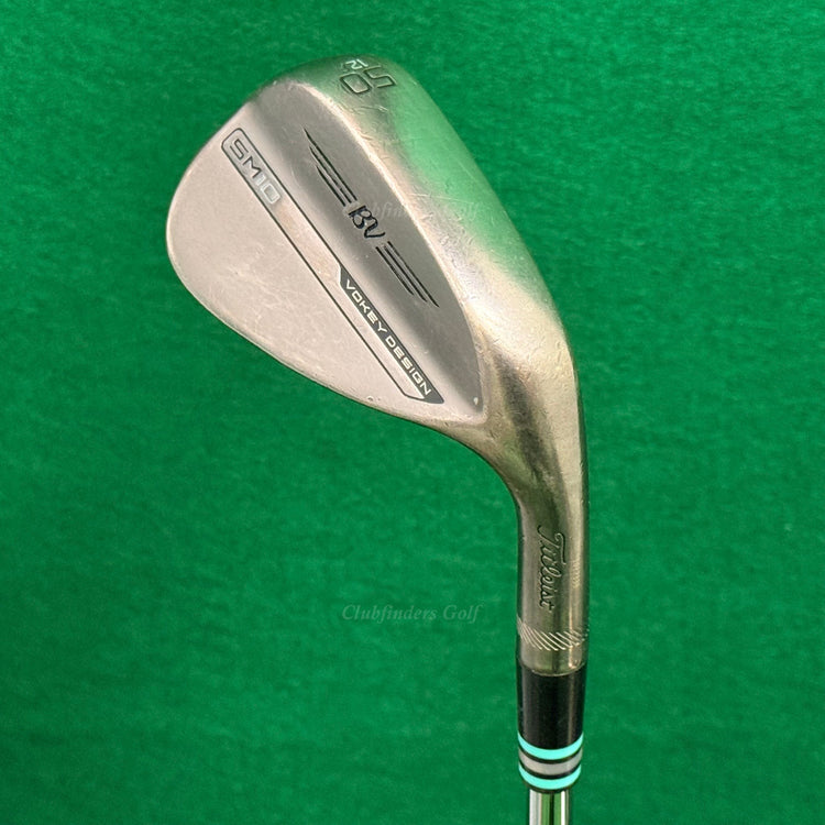 Titleist Vokey SM10 Nickel 50-12F 50° Gap Wedge Stepped Steel Wedge Flex