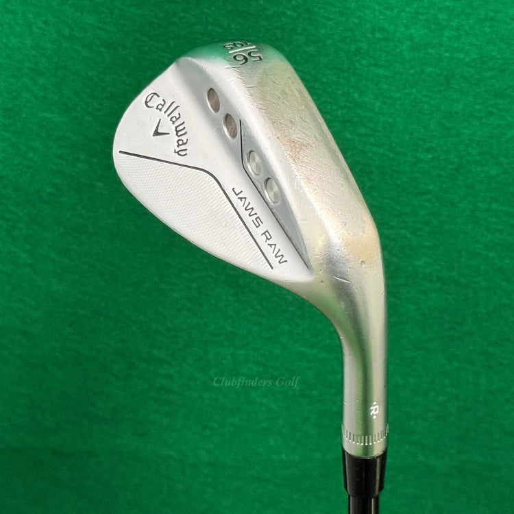 Callaway Jaws Raw 56-10S 56° Sand Wedge MMT Type-304SS W 105-S Graphite Stiff