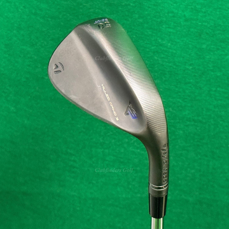 TaylorMade Milled Grind 3 MG3 Black 50-SB9 50° Gap Wedge Dynamic Gold Wedge Flex