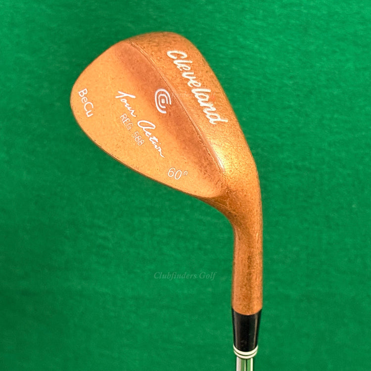 Cleveland Tour Action REG 588 BeCu 60° Lob Wedge Dynamic Gold Wedge Flex