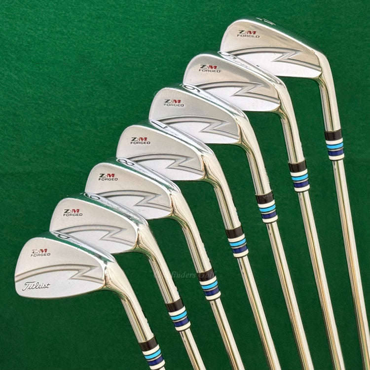 Titleist Z-M Forged 4-PW Iron Set Project X LZ 6.5 125g Steel Extra Stiff
