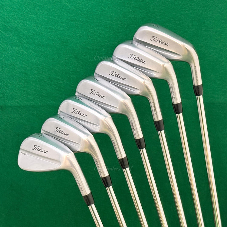 Titleist T250 Forged '25 4-PW Iron Set Project X Rifle Red 120g 6.5 Steel XStiff