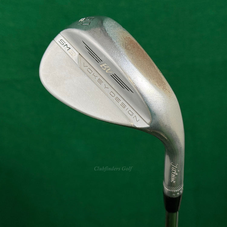 Titleist Vokey SM8 Chrome 60-12D 60° Lob Wedge Stepped Steel Wedge Flex