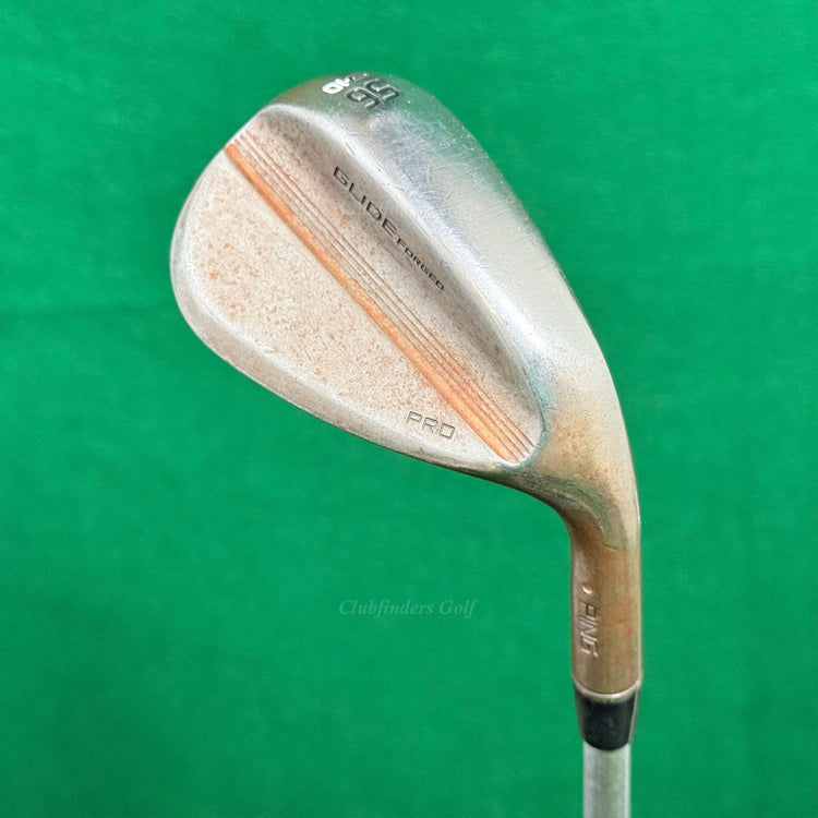 Ping Glide Forged Pro Raw Black Dot 56-S10 56° Sand Wedge C-Taper 125 Stiff+