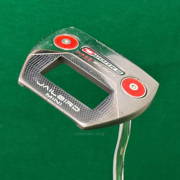 Odyssey O Works Black Jailbird Mini 35.5" DB Mallet Putter w/ Super Stroke