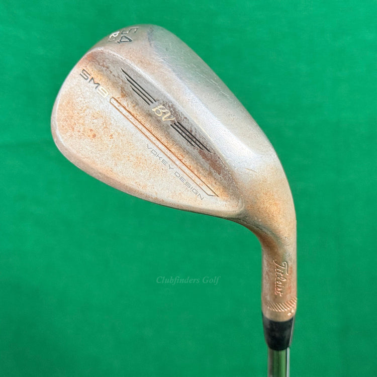 Titleist Vokey SM9 Raw 54-12D 54° Sand Wedge Stepped Steel Wedge Flex