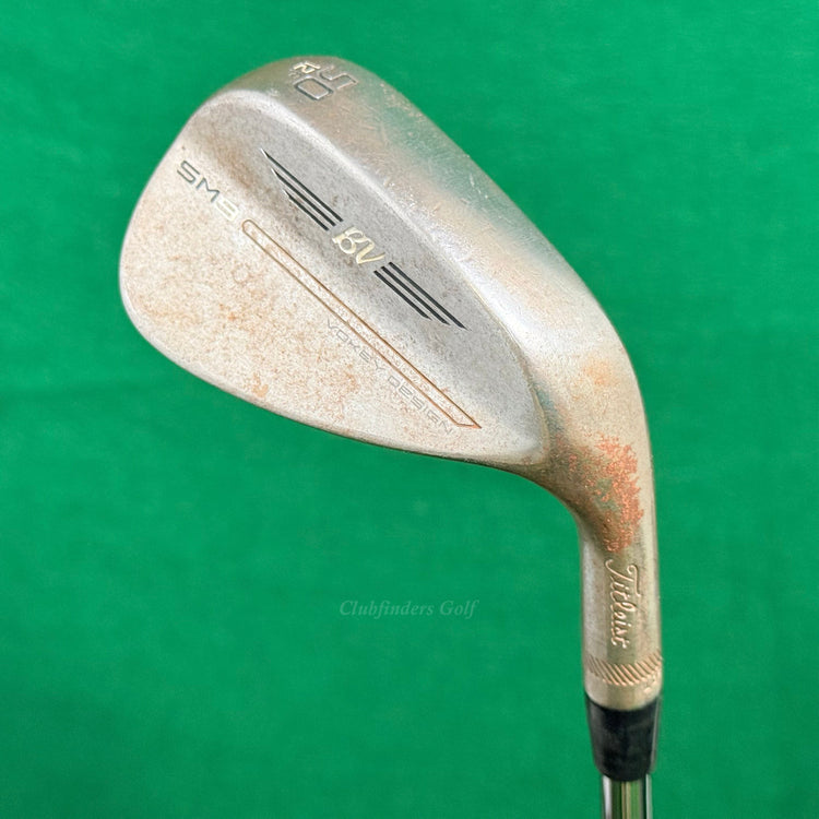 Titleist Vokey SM9 Raw 50-12F 50° Gap Wedge Stepped Steel Wedge Flex
