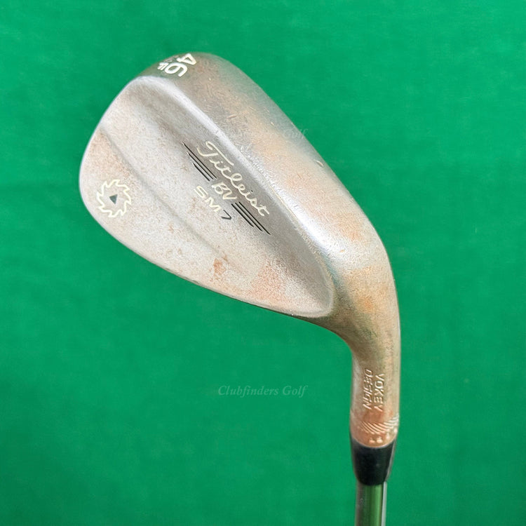 Titleist Vokey SM7 Raw 46-10F 46° Pitching Wedge Rifle 7.0 Steel Extra Stiff