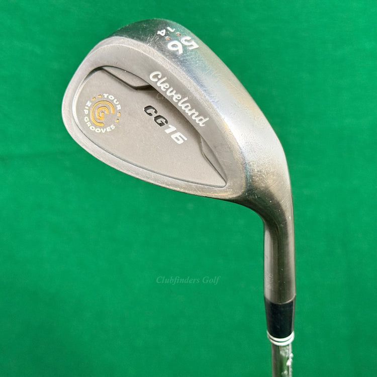 Cleveland CG16 Black Pearl 56-14 56° Sand Wedge Cleveland Traction Wedge Flex