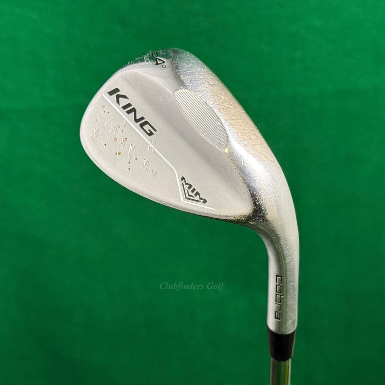 Cobra King MIM Chrome 54-V10 54° Sand Wedge KBS Tour S+ Steel Stiff