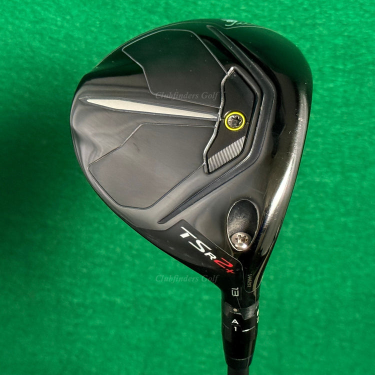 Titleist TSR2+ 13° Fairway Wood Mitsubishi Tensei 1K Black 75 Extra Stiff w/ HC