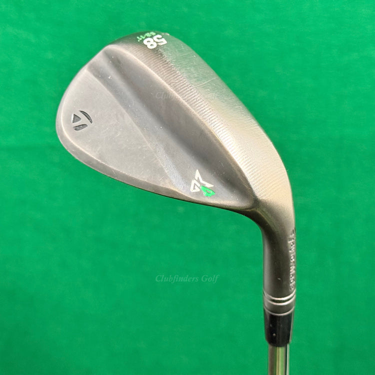 TaylorMade Milled Grind 4 MG4 Black 58-SB11 58° Lob Wedge DG 115 TI Wedge Flex