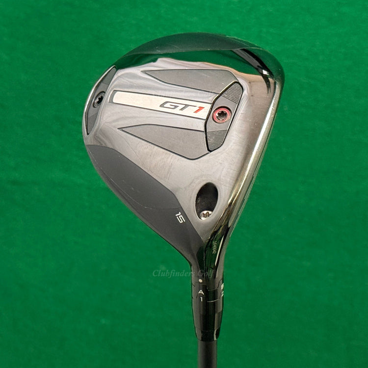 Titleist GT1 '25 15° Fairway Wood Mitsubishi Tensei 1K Blue 65-S Stiff w/ HC