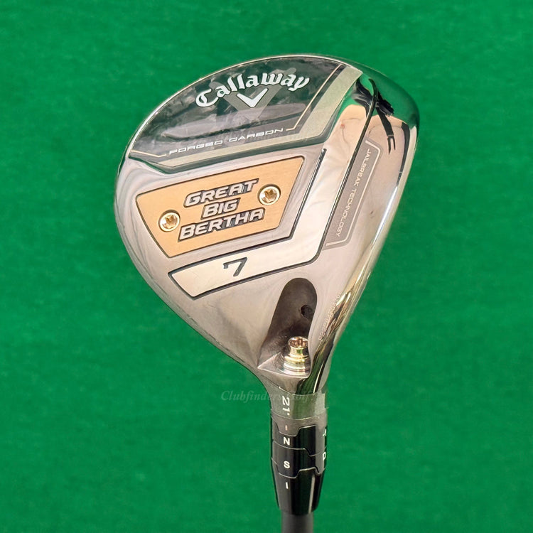 Callaway 2023 Great Big Bertha 21° Fairway Wood 7 Cypher Fifty 6.0 Stiff