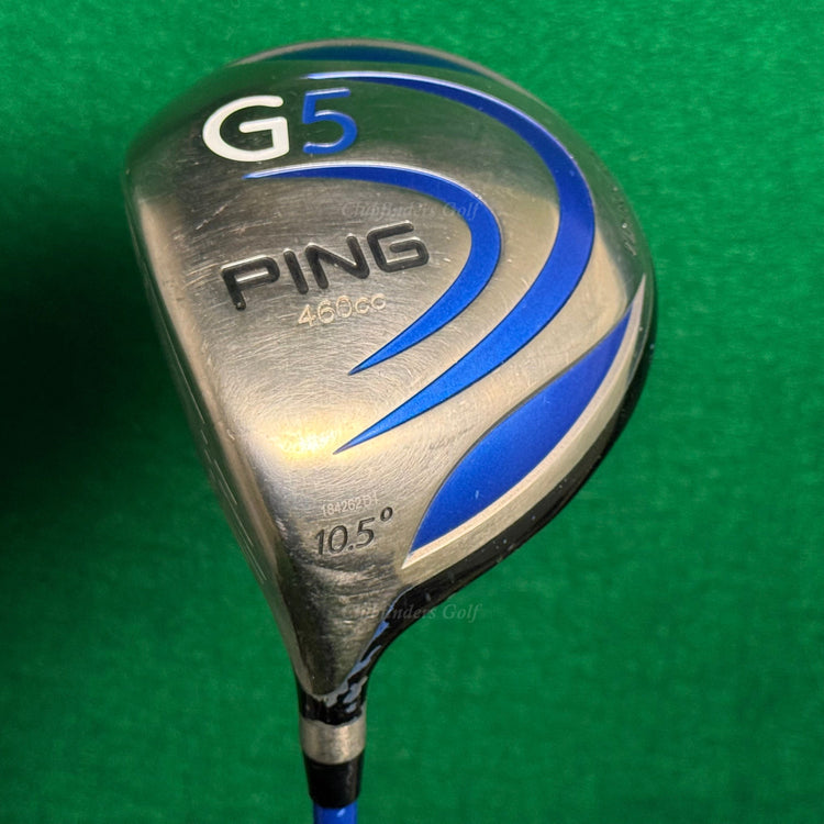 LH Ping G5 460cc 10.5° Driver Grafalloy ProLaunch Blue 65-R Graphite Regular