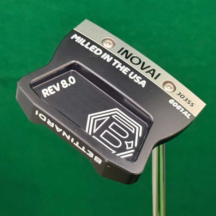 Bettinardi Inovai REV 8.0 2022 35" Short Slant-Neck Mallet Putter w/ HC