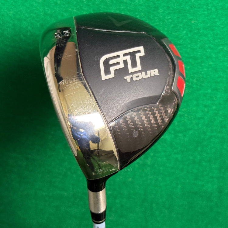 LH Callaway FT Tour 9.5° Driver Aldila VooDoo RVS6 Graphite Stiff