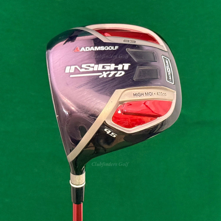 LH Adams a3 Insight 460cc XTD 9.5° Driver Aldila DVS 55-R Regular *Dent*