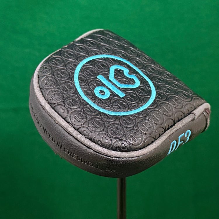 LAB Golf '24 DF3 Black 35" Center-Shaft Putter Matte Black Stepped Steel w/ HC