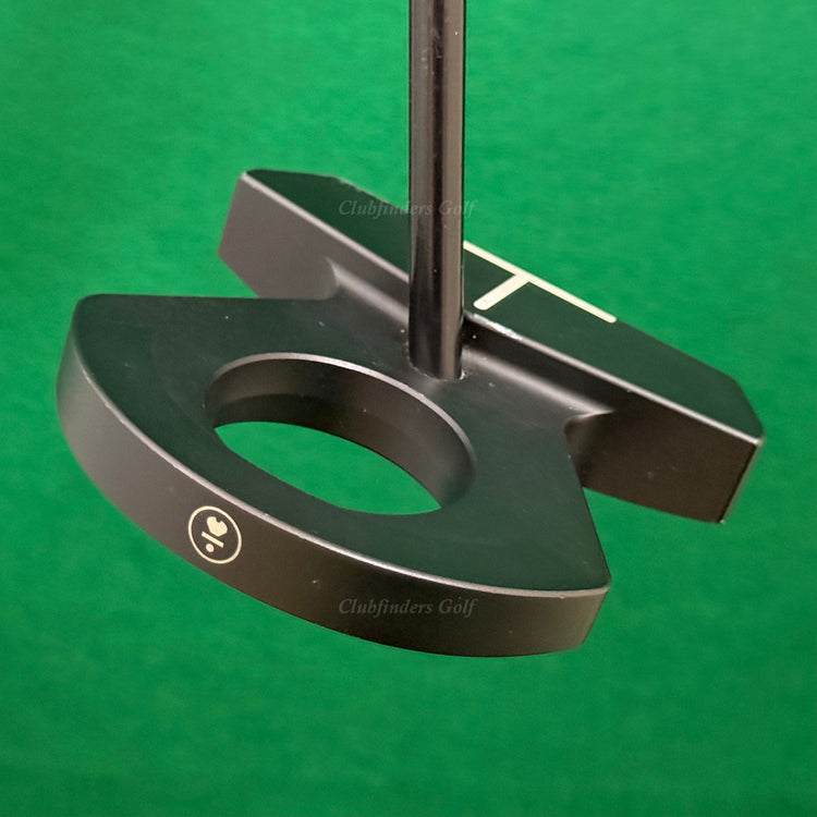 LAB Golf '24 DF3 Black 35" Center-Shaft Putter Matte Black Stepped Steel w/ HC